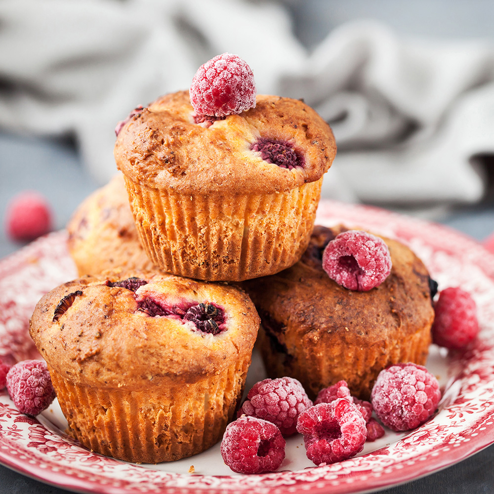 Lemon Raspberry Muffins Recipe
