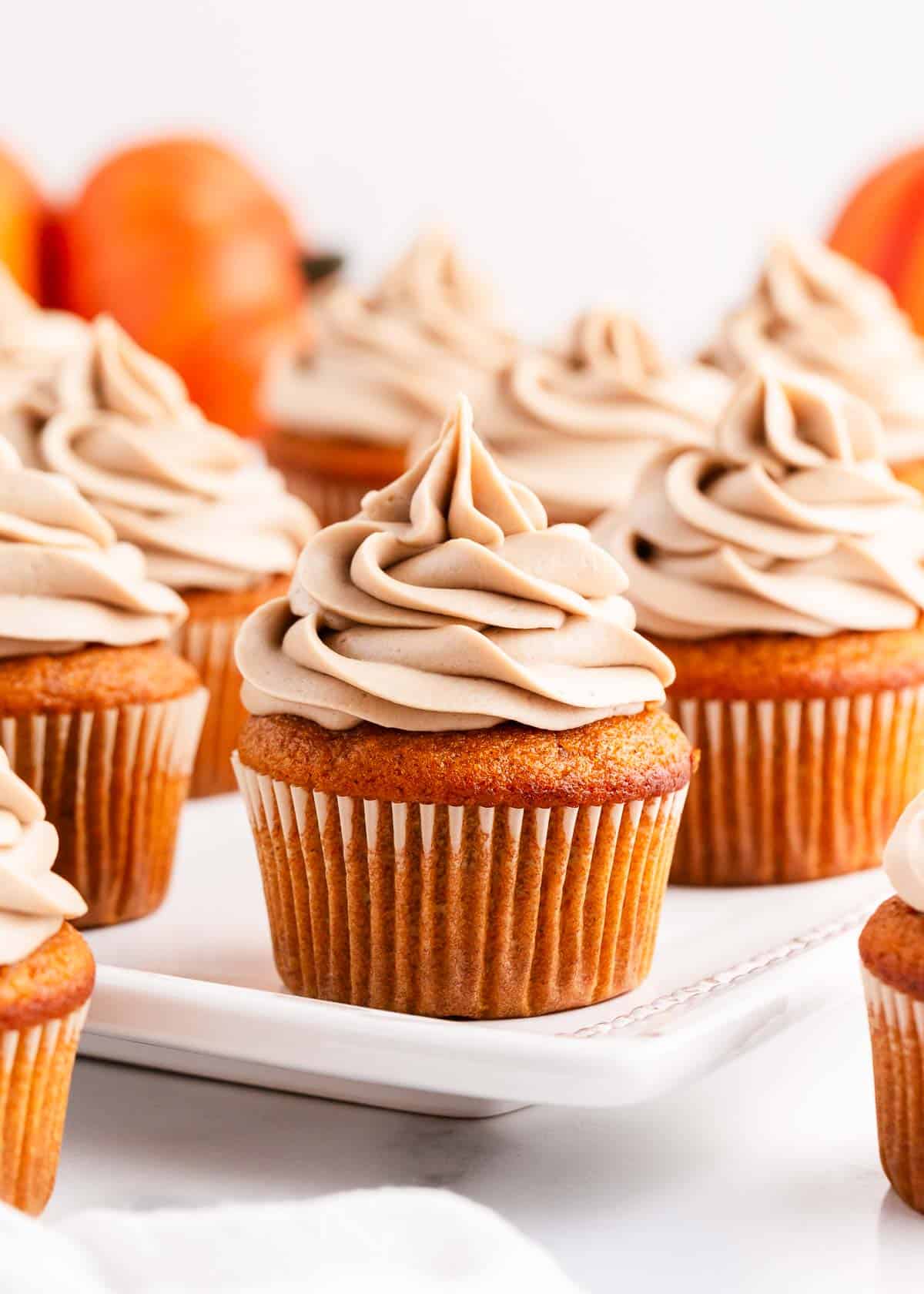 Pumpkin Spice Cupcakes Recipe