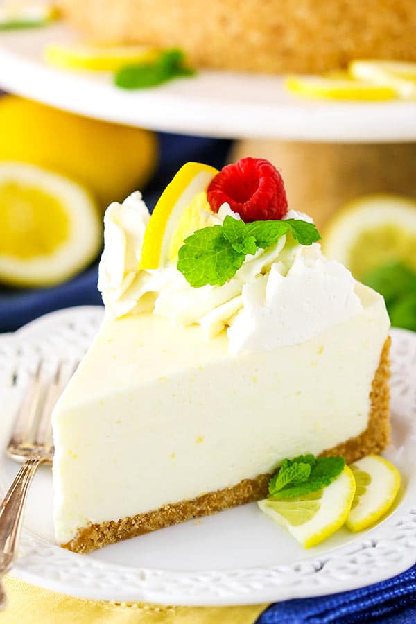 No Bake Lemon Cheesecake Recipe