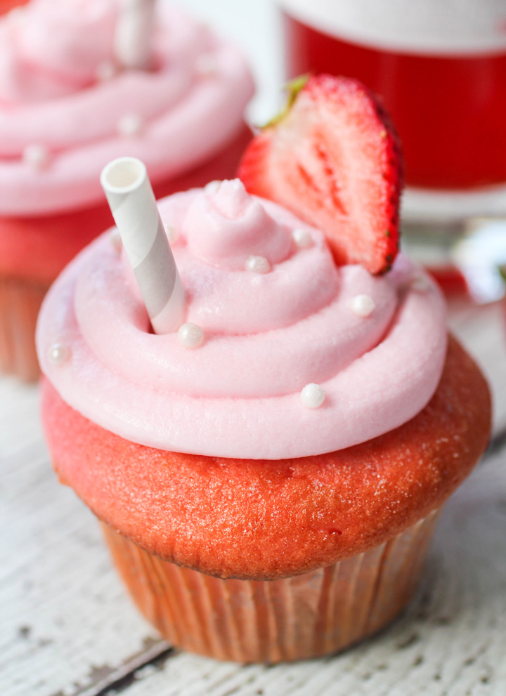 Strawberry Margarita Cupcakes Recipe