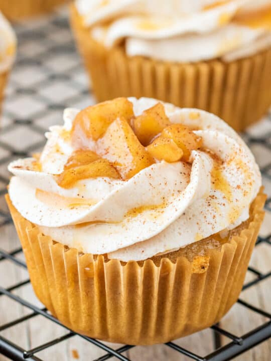 Caramel Apple Cupcakes Recipe