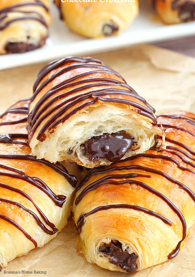 Chocolate Croissants Recipe (Pain au Chocolat)