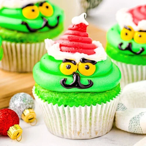 Grinch Cupcakes Recipe