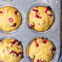 Easy Cranberry Pecan Muffins Recipe
