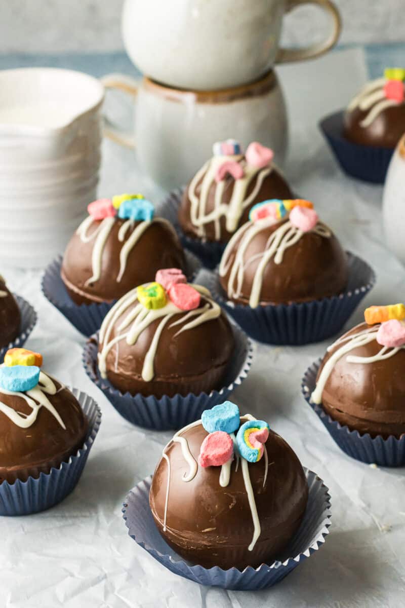 Lucky Charms Hot Cocoa Bombs Recipe