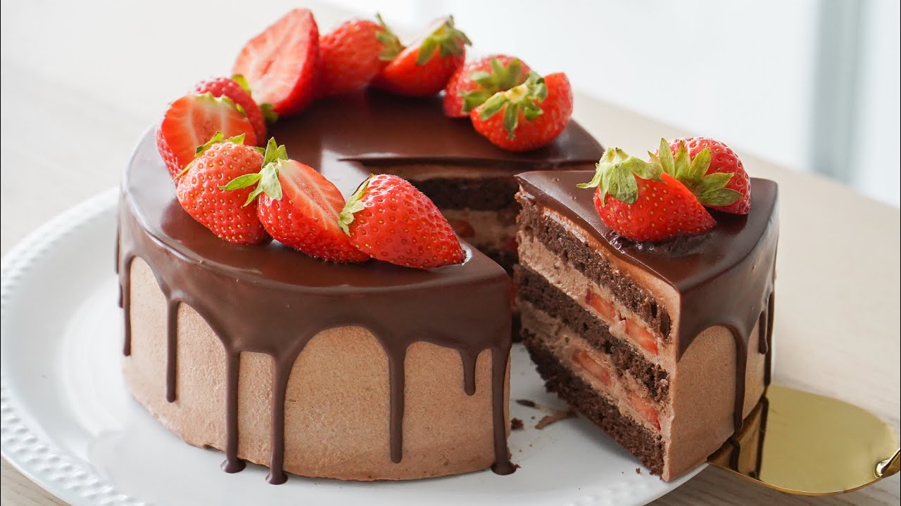 Chocolate Strawberry Cake Recipe