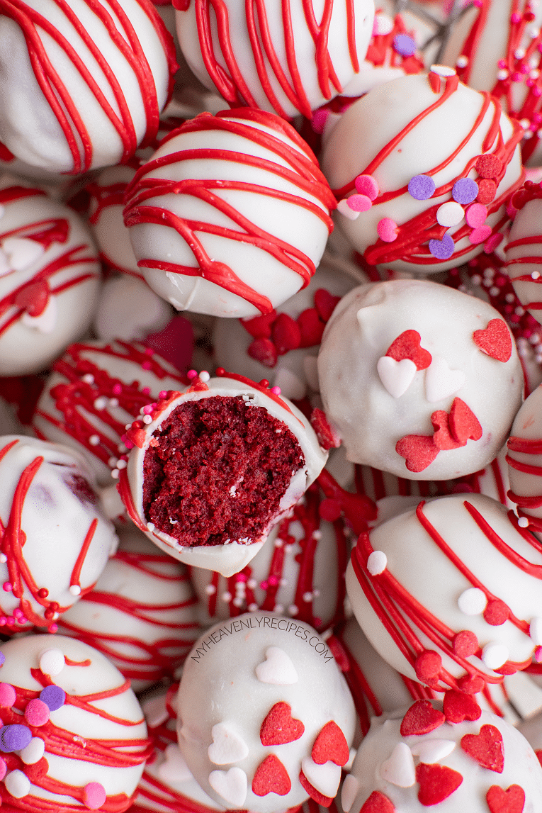 Red Velvet Cake Truffles
