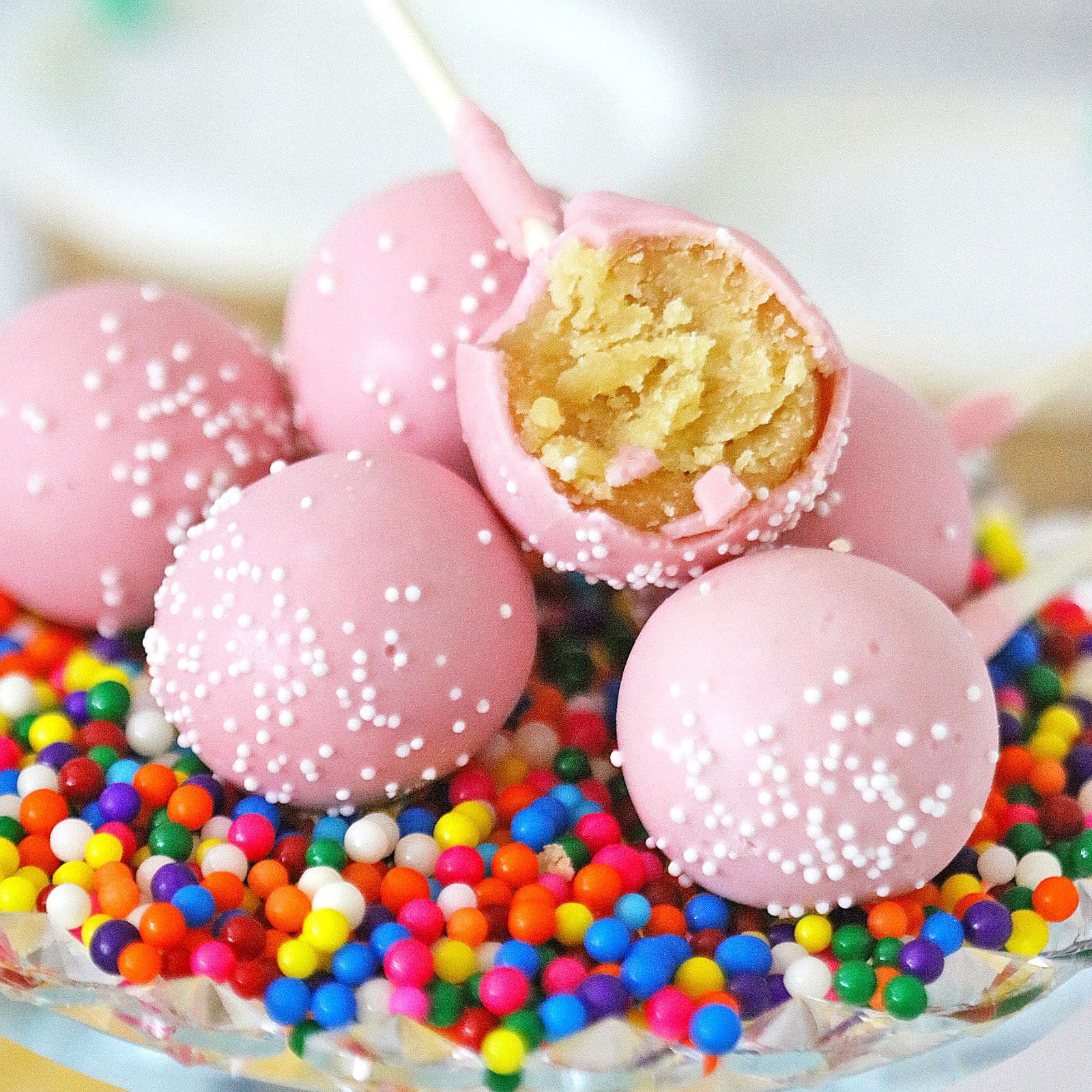 Chocolate Covered Cake Pops Recipe