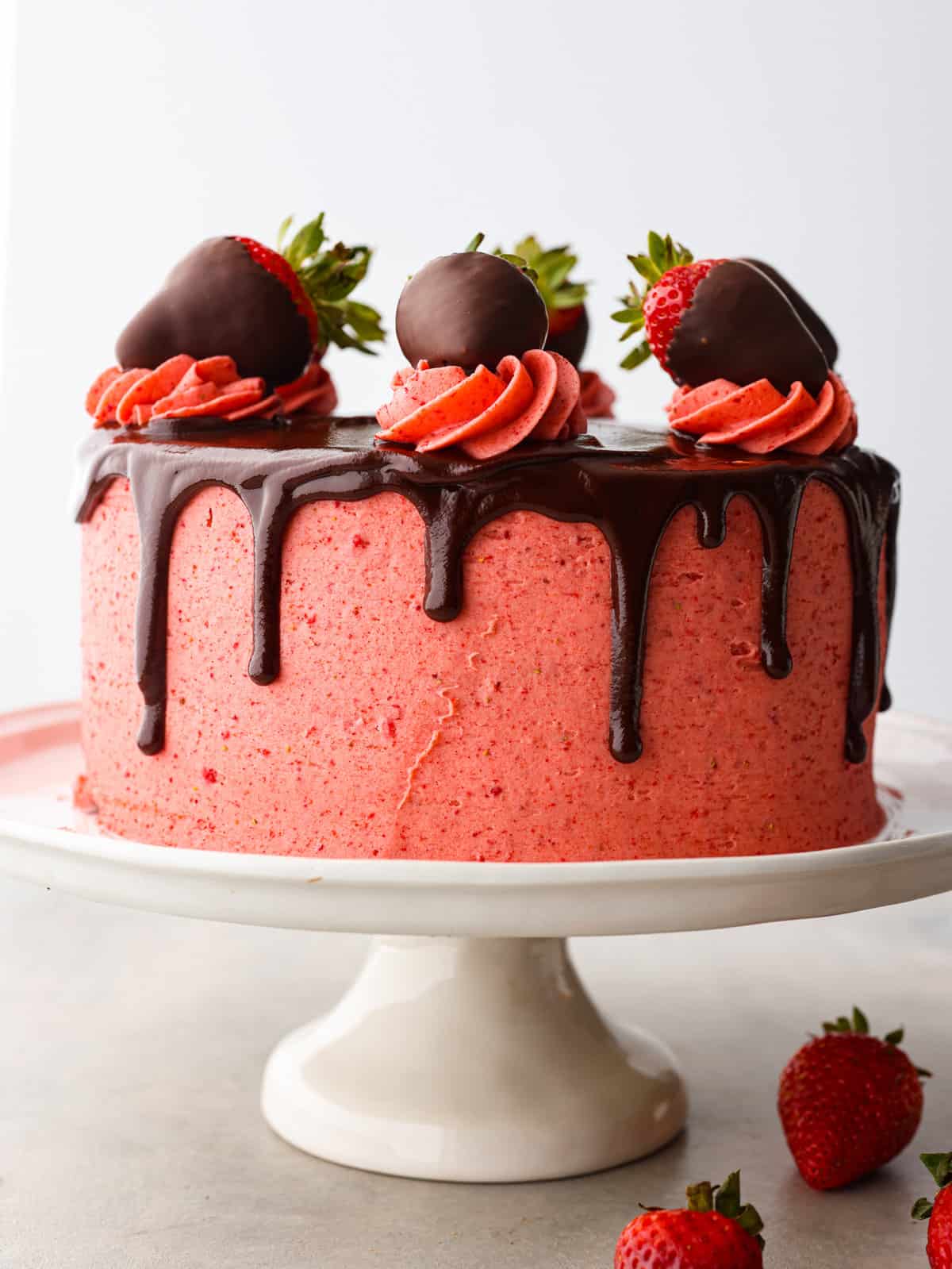 Chocolate Strawberry Cake Recipe