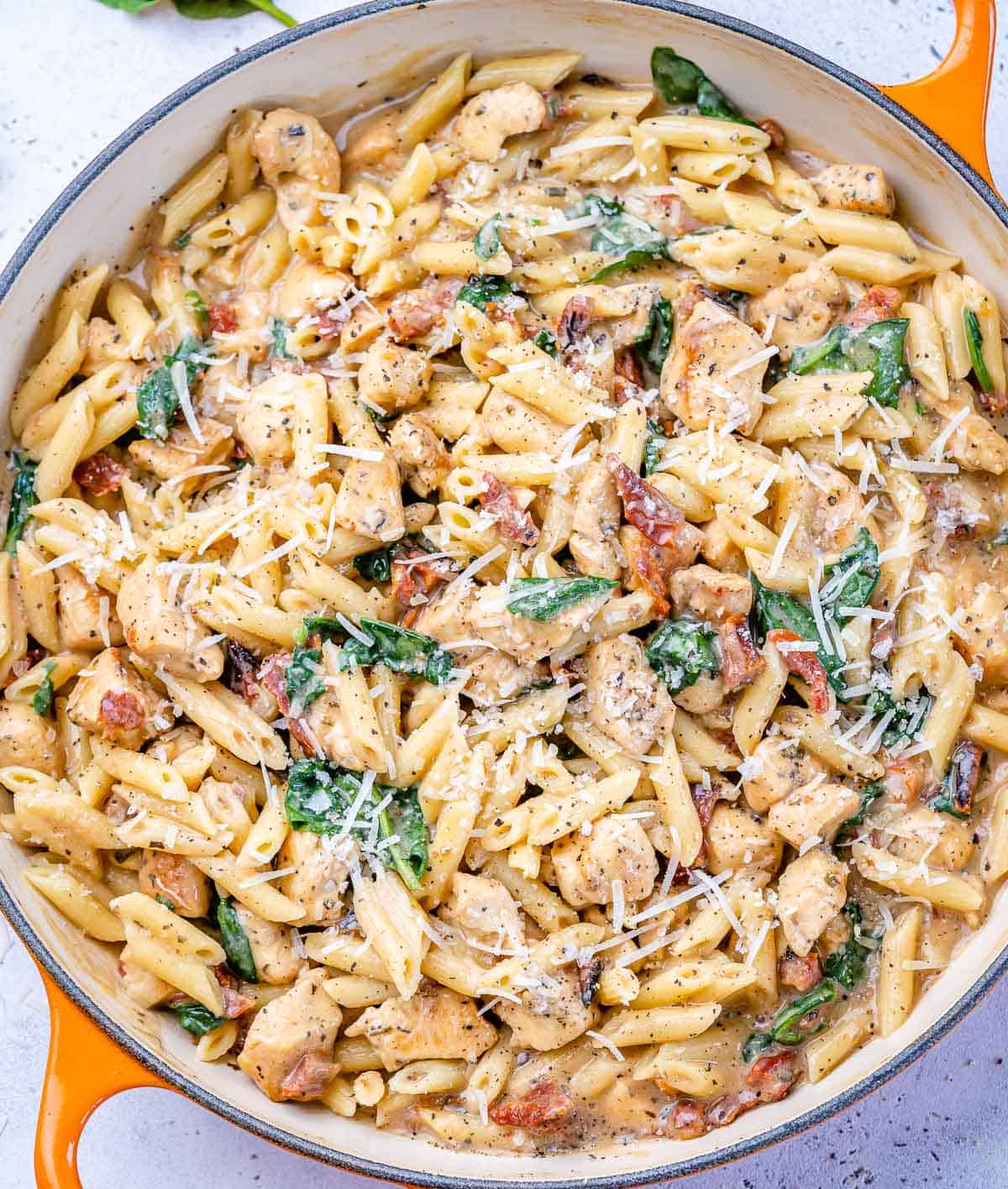 EASY TUSCAN CHICKEN PASTA