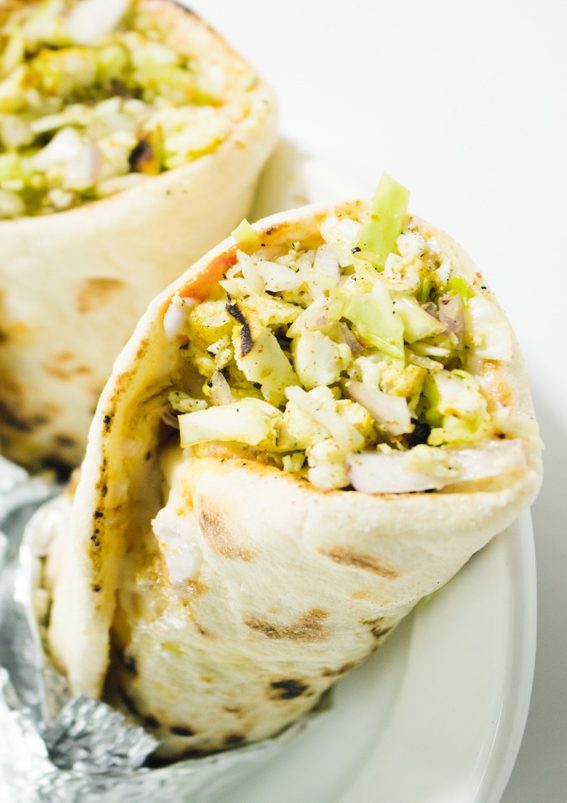 Yummy Paneer Shawarma Recipe
