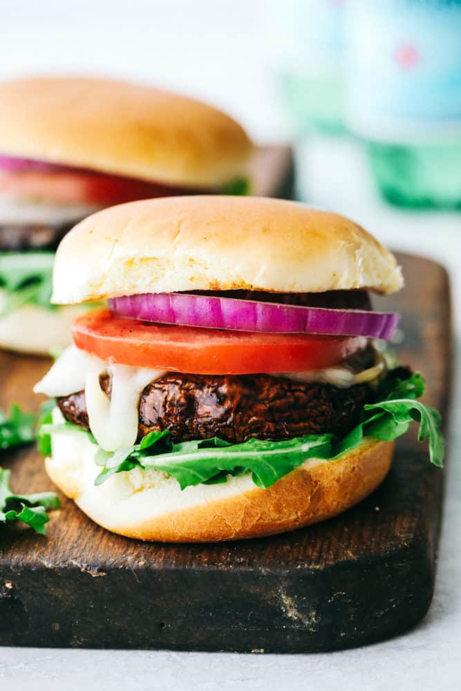 GRILLED PORTOBELLO BURGERS