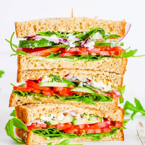 Panera Mediterranean Veggie Sandwich (Copycat Recipe!)