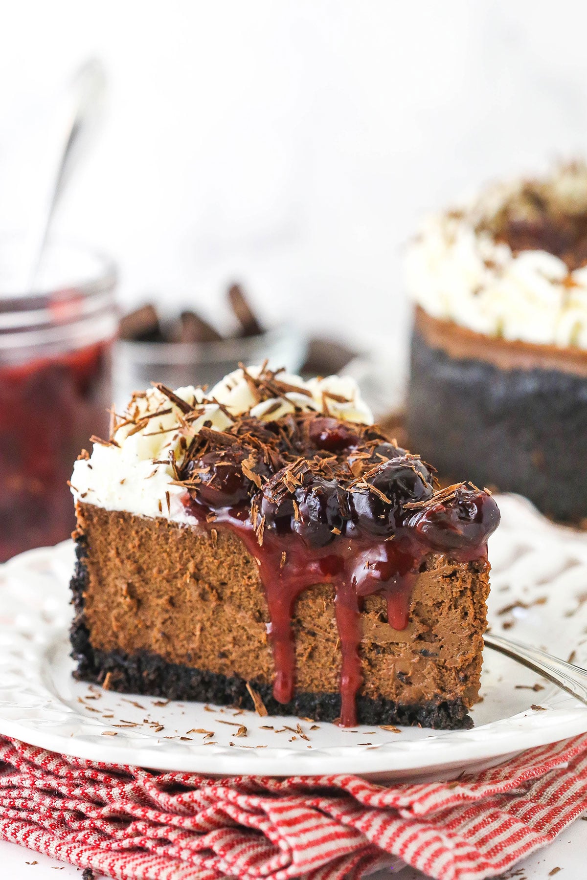 Black Forest Cheesecake