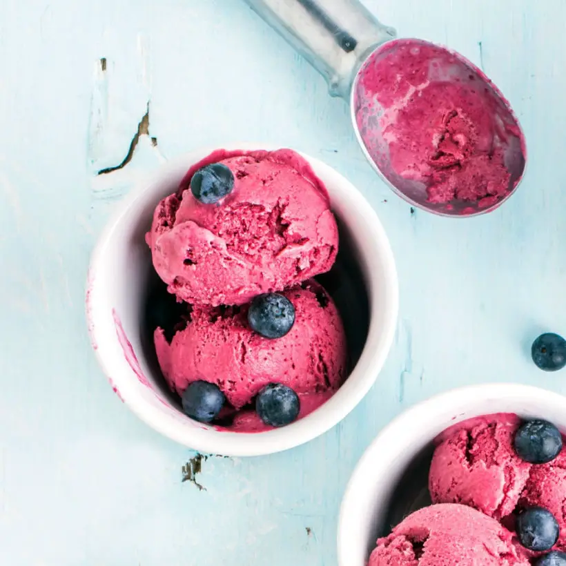 Blueberry & Lemon Sorbet Recipe