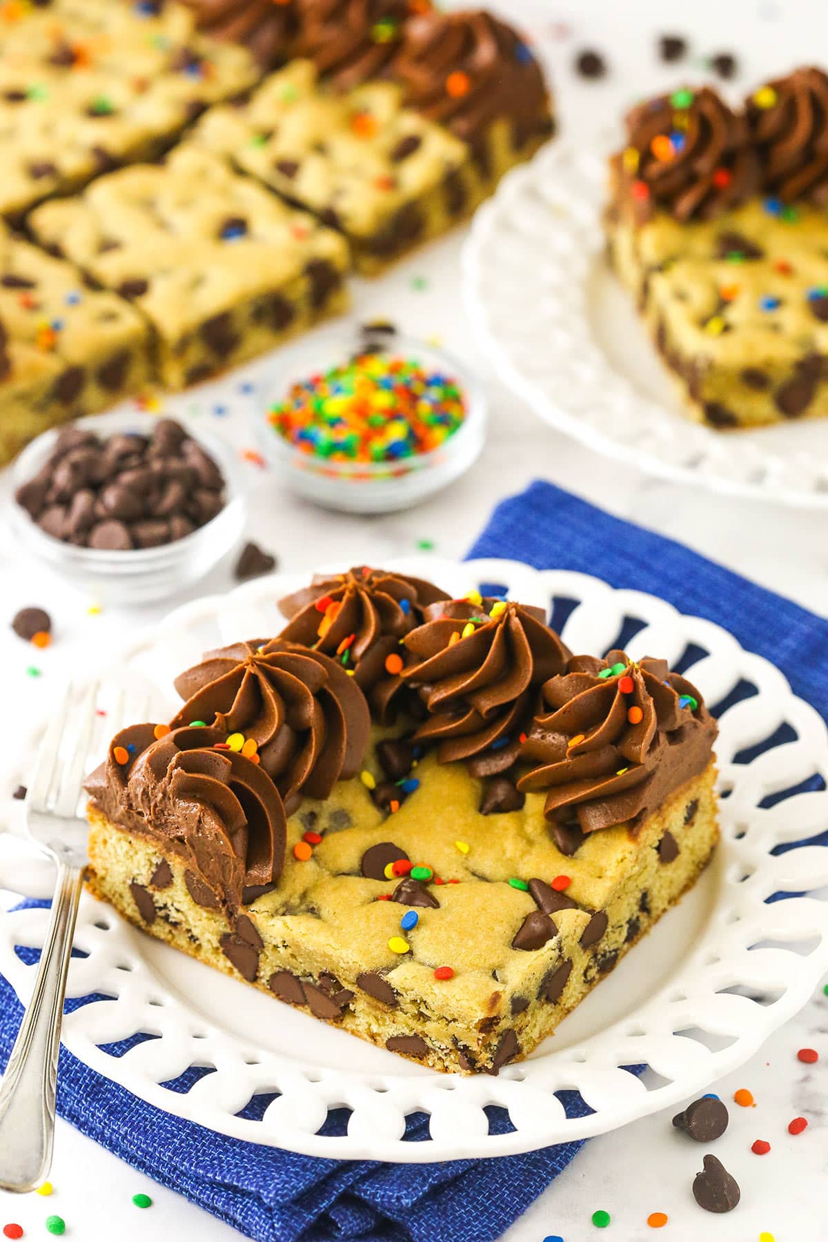 Sheet Pan Cookie Cake