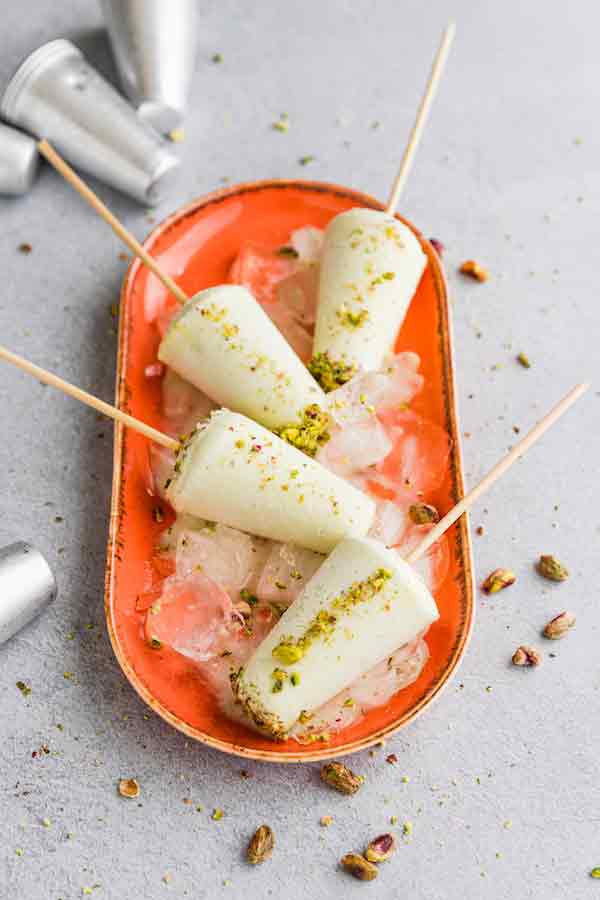 Almond and Pistachio Kulfi