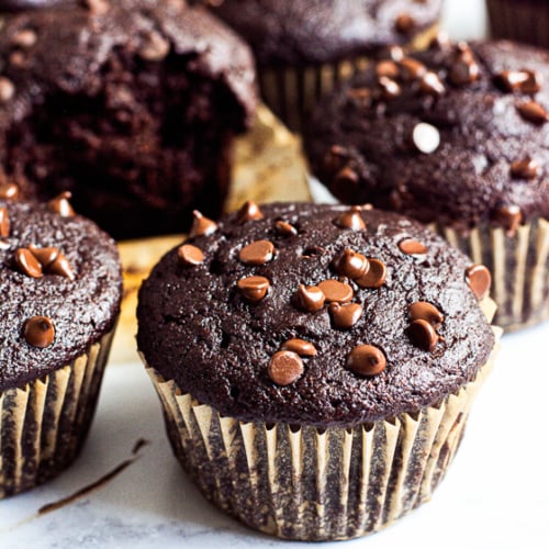 Healthy Chocolate Muffins