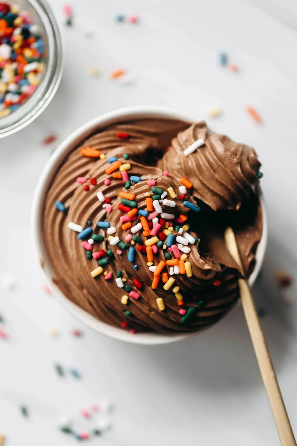 Homemade Vegan Chocolate Soft Serve